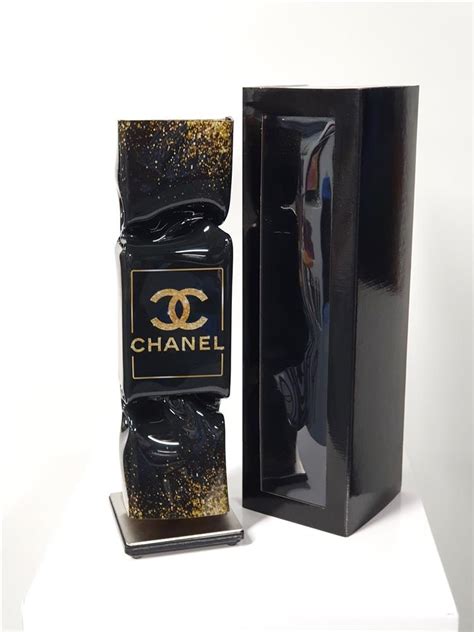 chanel no 5 black and gold